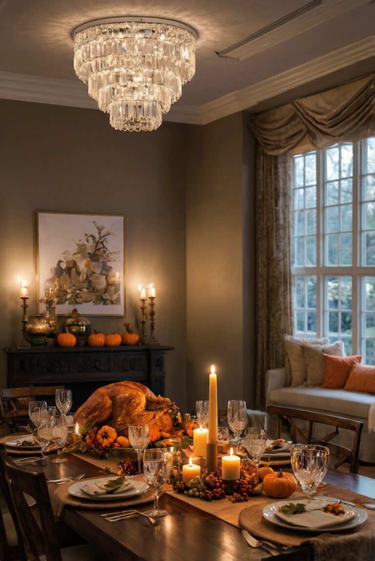 Thanksgiving decor ideas, home decor inspiration, room makeover, interior design trends, holiday decorating