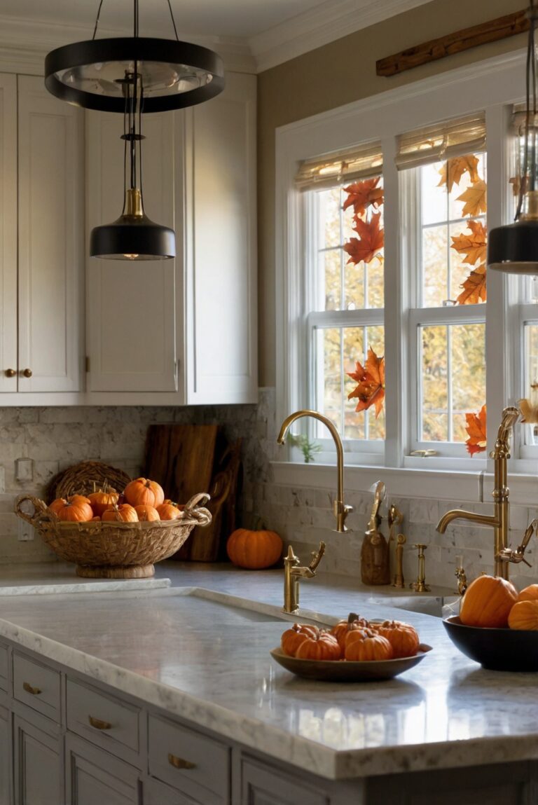 kitchen decor, fall kitchen décor, kitchen renovation, kitchen design, kitchen remodeling