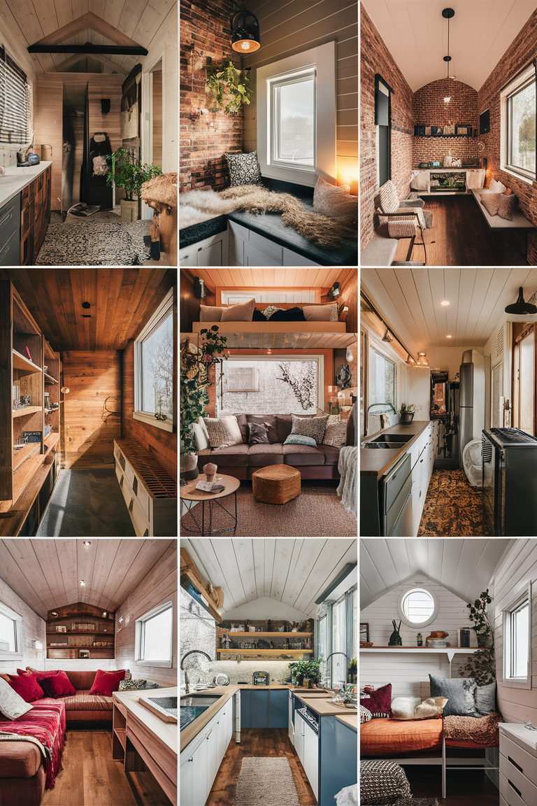 Tiny house design, Small space living, Affordable housing, Minimalist living, Sustainable architecture