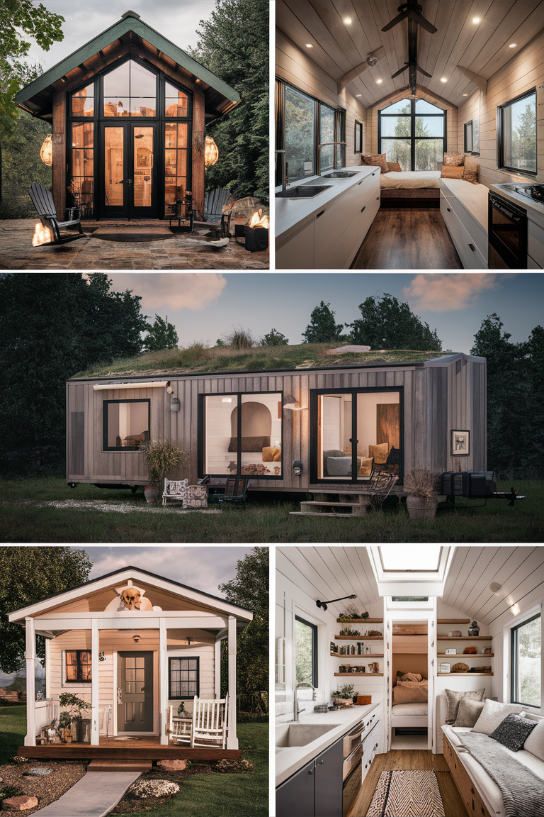 Tiny Home, Affordable Housing, Minimalist Living, Small Spaces, Low Cost Living