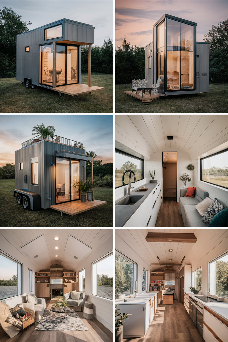 Trendy small homes, Small house design, Affordable tiny houses, Compact living spaces, Budget-friendly micro homes