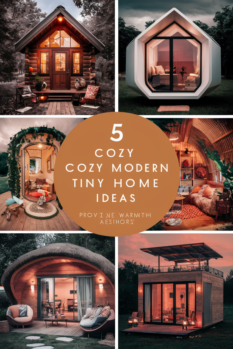 tiny home decor, small space living, minimalist home design, compact living solutions, cozy interior design